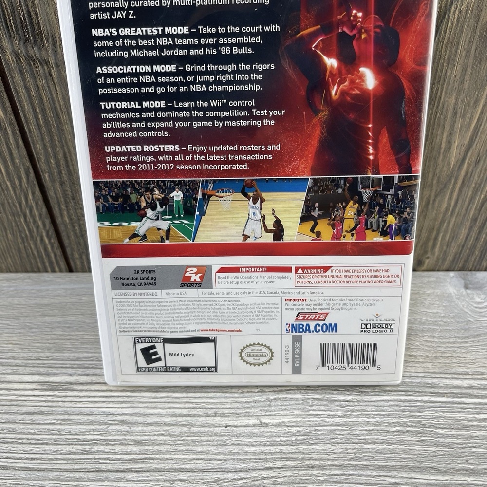 NBA 2K13 (Nintendo Wii, 2013) Complete With Manual Tested - Picture 16 of 16